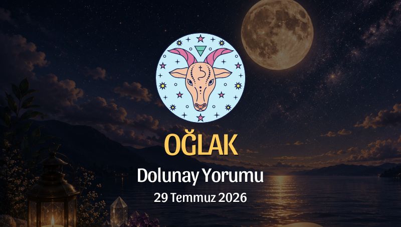 Oğlak Burcu: Dolunay Yorumu, 29 Temmuz 2026