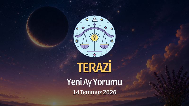 Terazi Burcu: Yeni Ay Yorumu - 14 Temmuz 2026