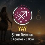 Yay Burcu: Şiron Retrosu Burç Yorumu, 3 Ağustos - 6 Ocak