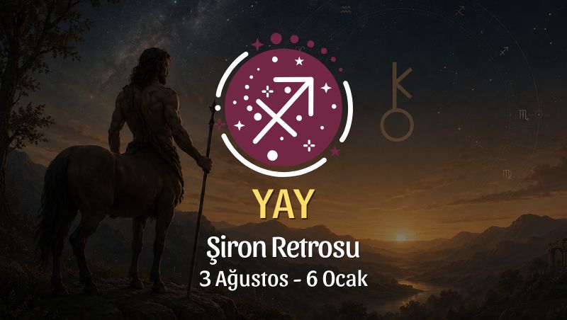 Yay Burcu: Şiron Retrosu Burç Yorumu, 3 Ağustos - 6 Ocak