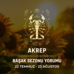 Akrep Burcu: 2026 Başak Sezonu Yorumu