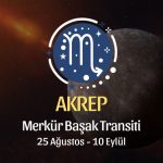 Akrep Burcu: Merkür Başak Transiti Yorumu, 25 Ağustos 2026