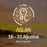 Aslan Burcu: 16 - 31 Ağustos Yorumu