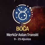 Boğa Burcu: Merkür Aslan Transiti Yorumu, 9 - 25 Ağustos 2026