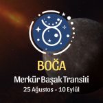 Boğa Burcu: Merkür Başak Transiti Yorumu, 25 Ağustos 2026