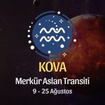 Kova Burcu: Merkür Aslan Transiti Yorumu, 9 - 25 Ağustos 2026