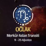 Oğlak Burcu: Merkür Aslan Transiti Yorumu, 9 - 25 Ağustos 2026