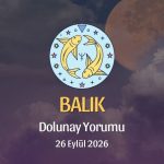 Balık Burcu: Dolunay Yorumu 26 Eylül 2026