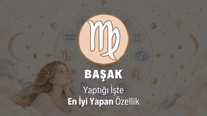 Başak Burcunu Yaptığı İşte En İyi Yapan Özellik