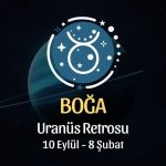 Boğa Burcu: Uranüs Retrosu Yorumu - 10 Eylül 2026