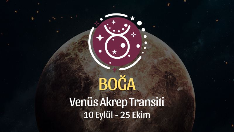 Boğa Burcu: Venüs Akrep Transiti Yorumu - 10 Eylül 2026