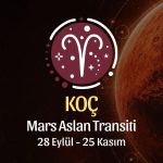 Koç Burcu: Mars Aslan Transiti Burç Yorumu
