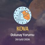 Kova Burcu: Dolunay Yorumu 26 Eylül 2026
