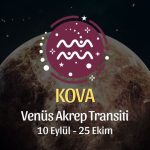 Kova Burcu: Venüs Akrep Transiti Yorumu - 10 Eylül 2026