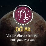 Oğlak Burcu: Venüs Akrep Transiti Yorumu - 10 Eylül 2026