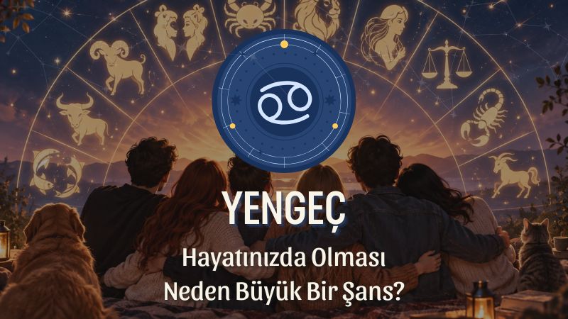 Yengeç Burcunun Hayatınızda Olması Neden Büyük Bir Şans