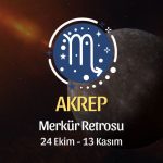 Akrep Burcu: Merkür Retrosu Burç Yorumu - 24 Ekim 2026