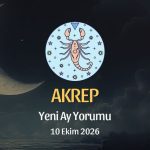 Akrep Burcu: Yeni Ay Yorumu 10 Ekim 2026
