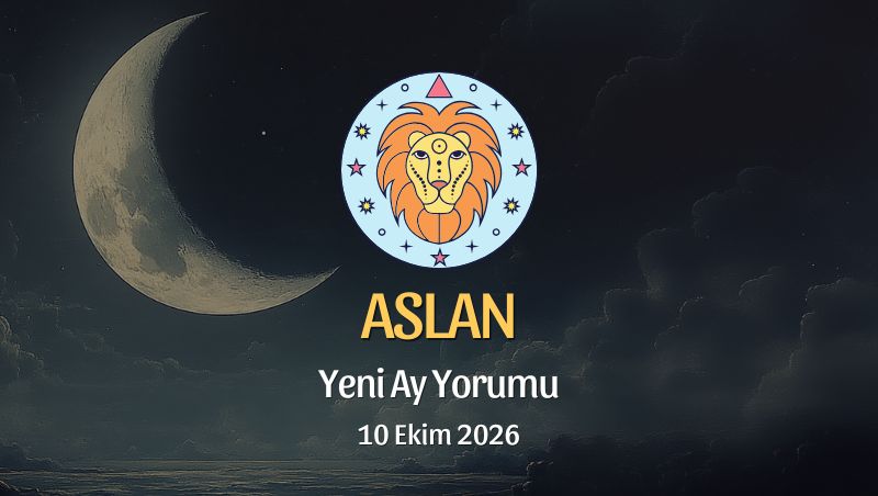 Aslan Burcu: Yeni Ay Yorumu 10 Ekim 2026