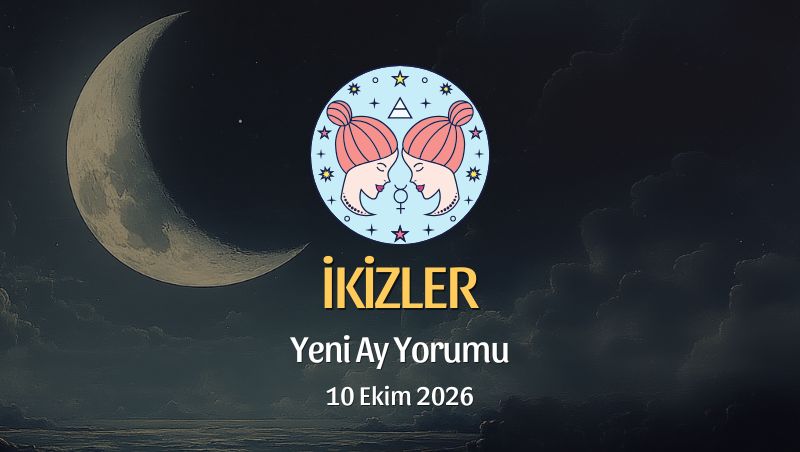 İkizler Burcu: Yeni Ay Yorumu 10 Ekim 2026