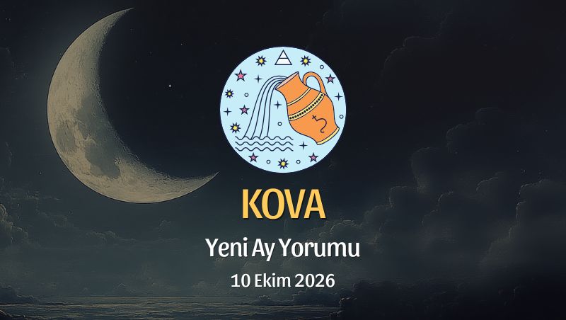 Kova Burcu: Yeni Ay Yorumu 10 Ekim 2026
