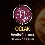 Oğlak Burcu: Venüs Retrosu Burç Yorumu - 3 Ekim 2026