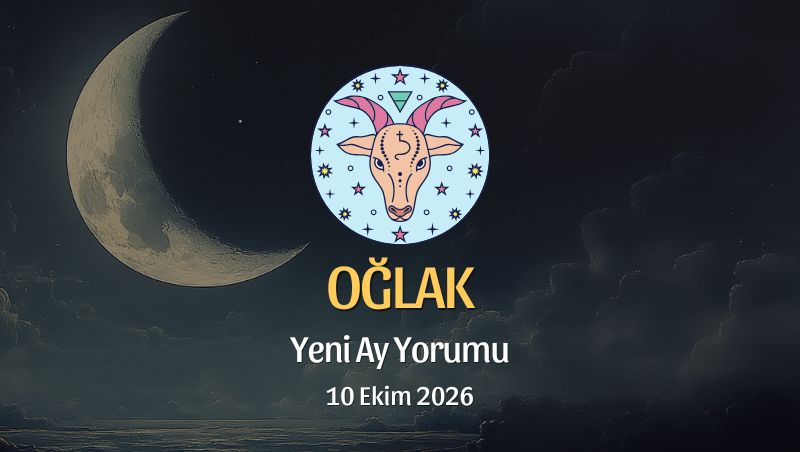 Oğlak Burcu: Yeni Ay Yorumu 10 Ekim 2026