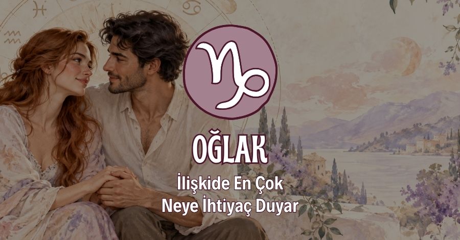 Oğlak Burcunun İlişkide En Çok İhtiyaç Duyduğu Şey