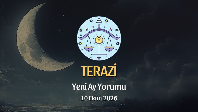 Terazi Burcu: Yeni Ay Yorumu 10 Ekim 2026