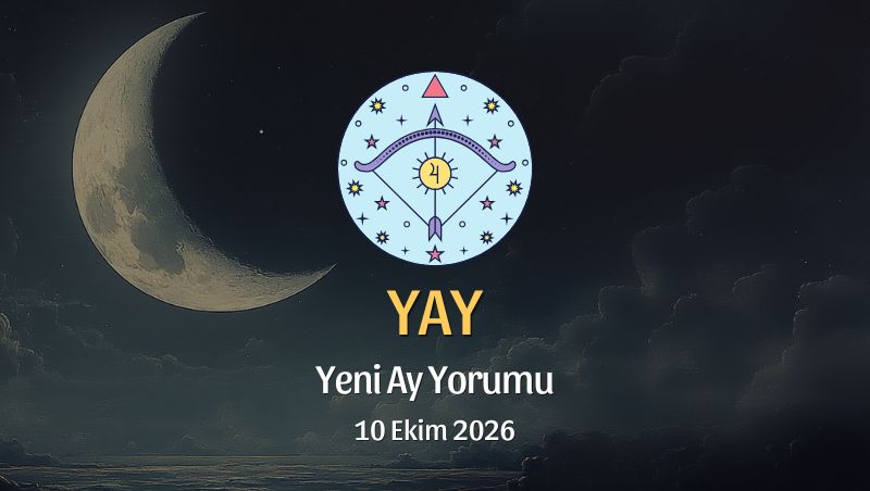 Yay Burcu: Yeni Ay Yorumu 10 Ekim 2026
