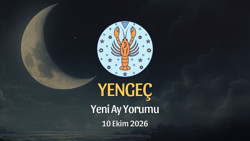 Yengeç Burcu: Yeni Ay Yorumu 10 Ekim 2026